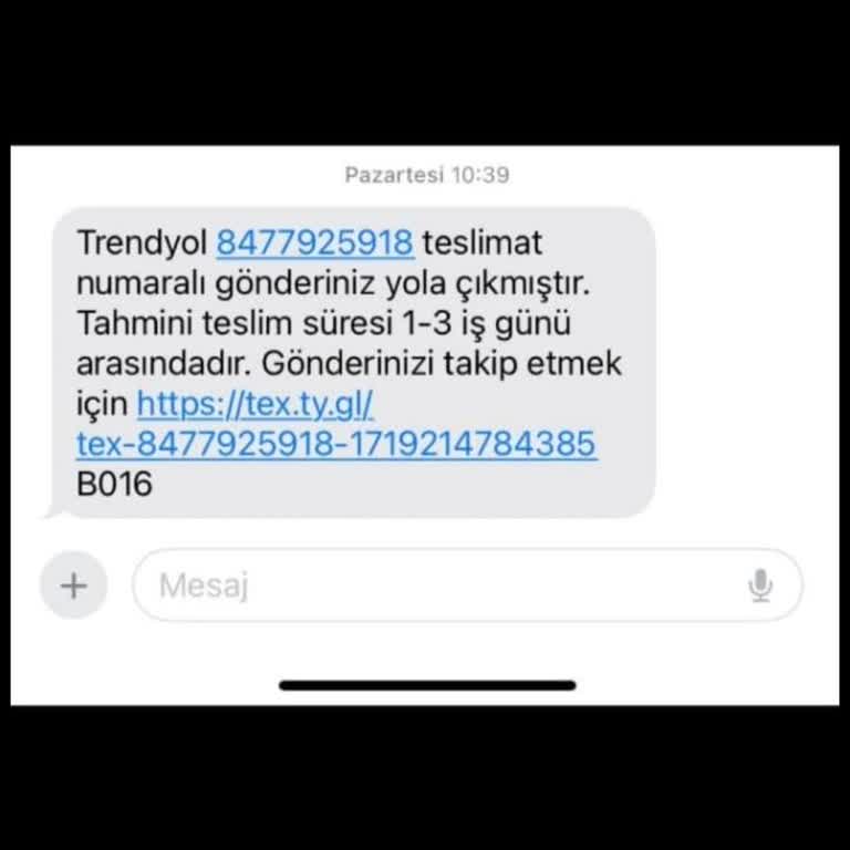 Trendyol Kargom Haftalardır Yok