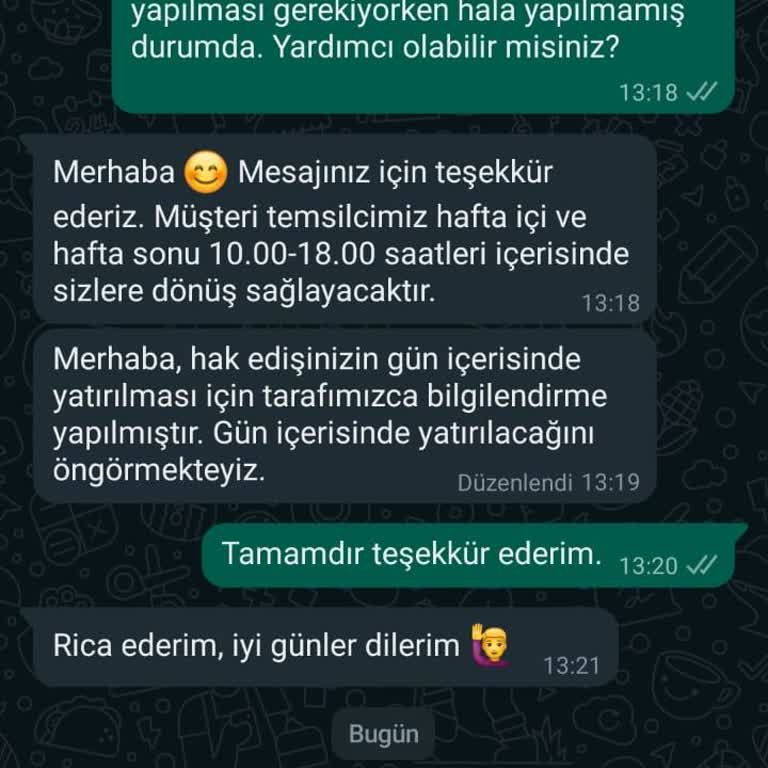 Paymes Param Hesabıma Yatmıyor