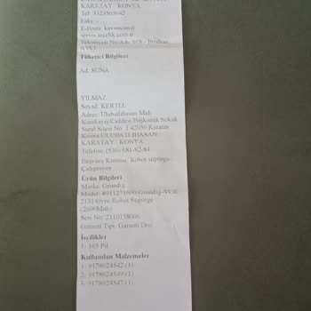 Türkiye Sigorta Hasar Ücretinin Ücretinin Ödenmemesi Hakkında