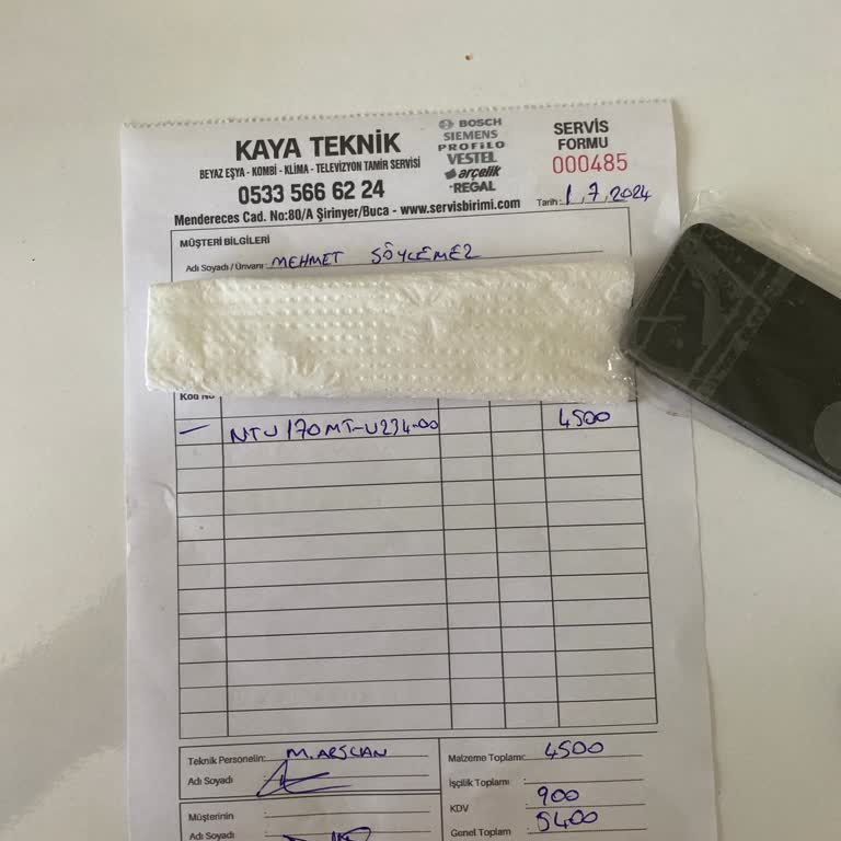 Kaya Teknik (İzmir) Kaya Teknik Terbiyesizliği