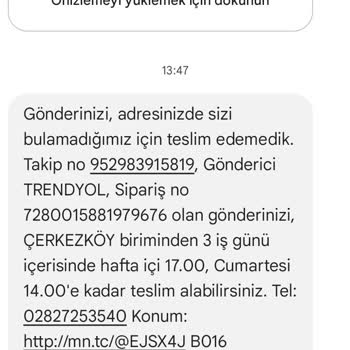 MNG Kargo Bizi Evdeyken Bulamıyor