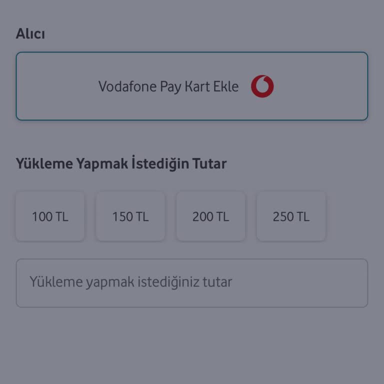 Vodafone Pay Anında Bakiye Aktarma Özelliği Çalışmıyor.