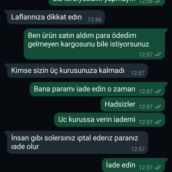 Mundos Terlik Mundos Shoes İade Yapmıyor Müşteri Azarlıyor