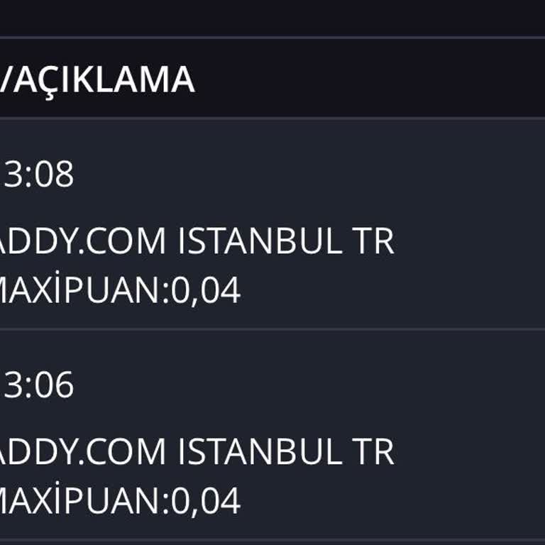 Godaddy Üyeliğim Yok Kartımdan Para Çekilmiş