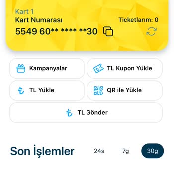 Playland Mobilden Uçan Bakiyemiz.