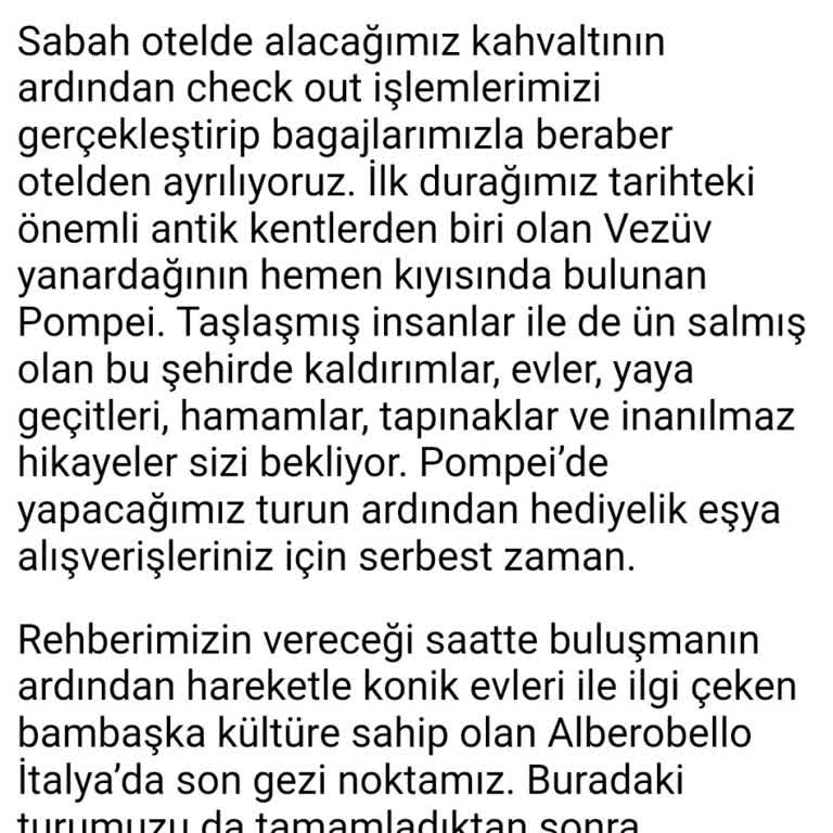 Gruppal Attığı Programa Uymadı