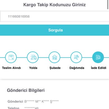 Scotty Teslimat Sorunu Ve İade İşlemi