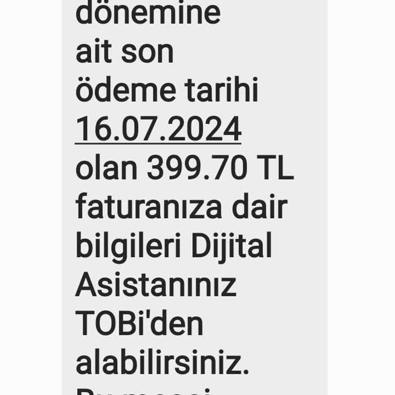 Vodafone Tarife Bitimi 4 Kat Fatura Düzenlemiş