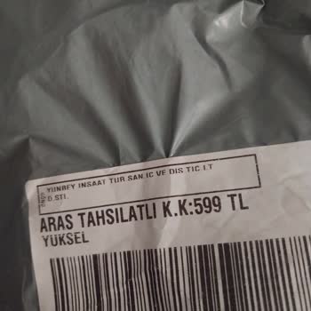 Yunbey İnşaat Gönderilen Ürün Görseldeki Gibi Değil