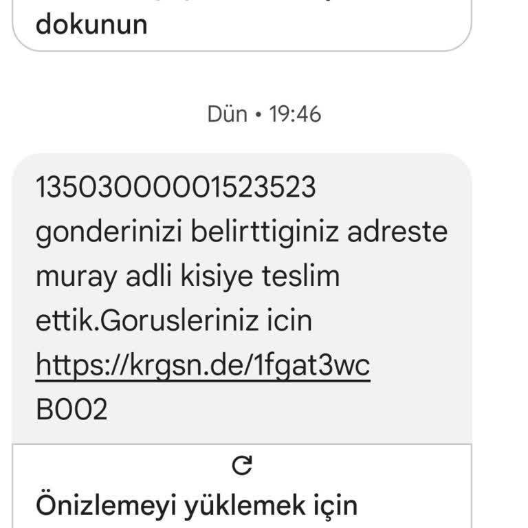 KARGOMsende Kargom Rastgele Birine Teslim Edilmiş!