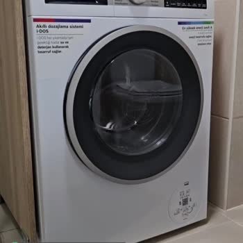 Bosch WGA252A0TR Çamaşır Makinesi Kazanın Yalpalayarak Vurması Ve Ses!
