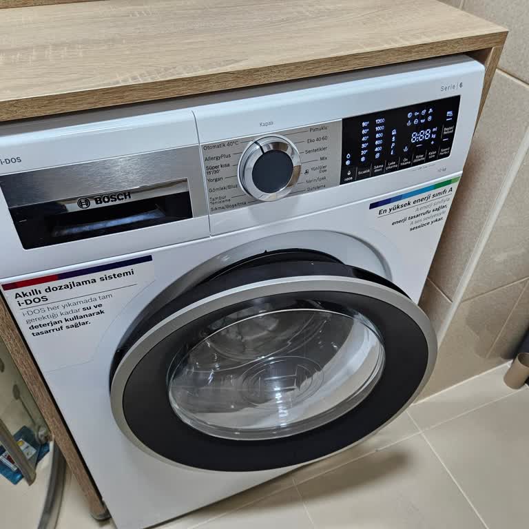 Bosch WGA252A0TR Çamaşır Makinesi Kazanın Yalpalayarak Vurması Ve Ses!