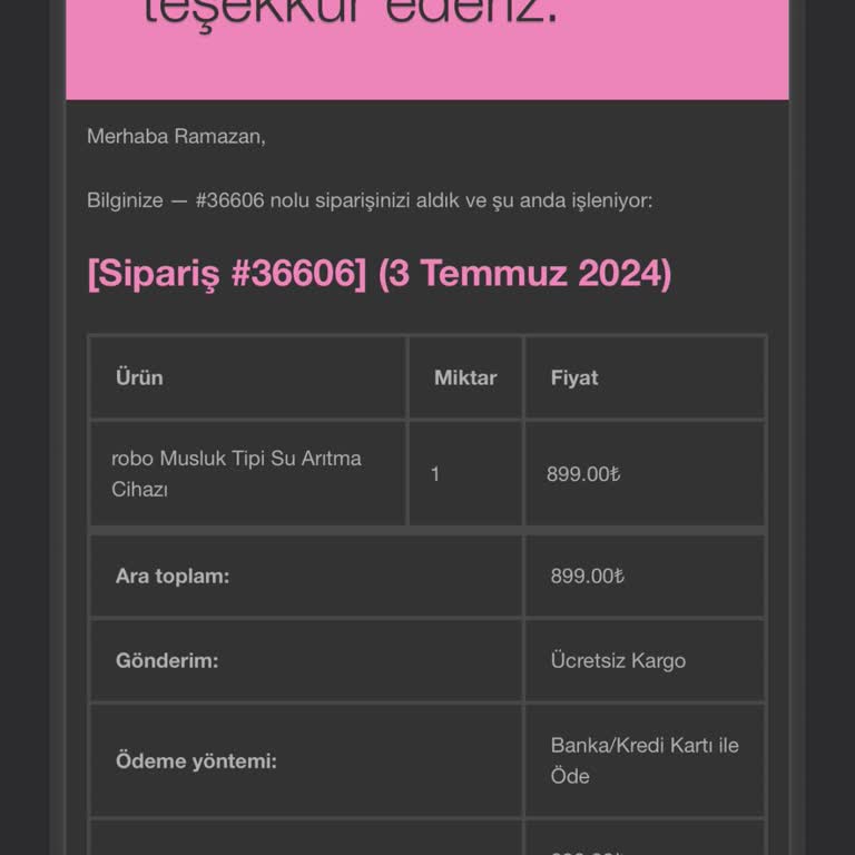 Robo Pişmanlıktır Ürünü Göndermiyorlar