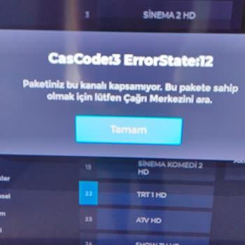 Kablo Net TÜRKSAT Kablo Bitmeyen Arızası