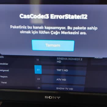 Kablo Net TÜRKSAT Kablo Bitmeyen Arızası