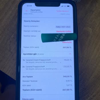 Starbucks İletişim Ve Sipariş Sorunu