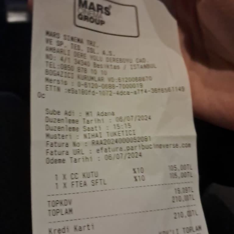 Adana Paribu Cineverse Kutu Kola 105₺'ye Satılıyor Klimalar Sürekli Bozuk!