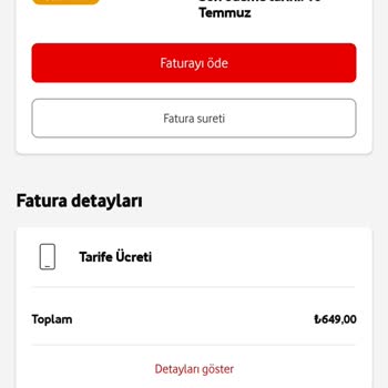 Vodafone %400 Zam Bir Ayda
