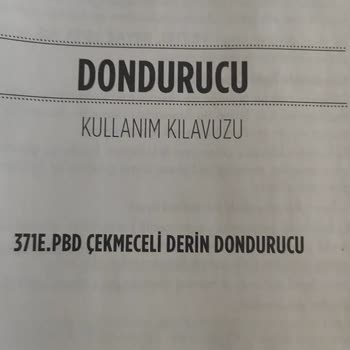 Vestel Windsor Derin Dondurucu 6 Kez Arızalandı Değiştirilmiyor
