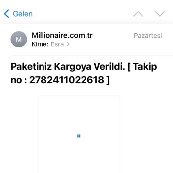 Millionaire Siparişim Gelmedi, Muhatap Yok