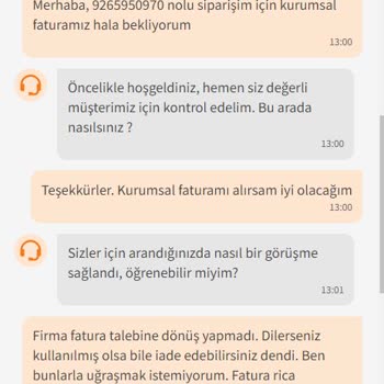Trendyol & Uygun Global Kurumsal Fatura Problemi