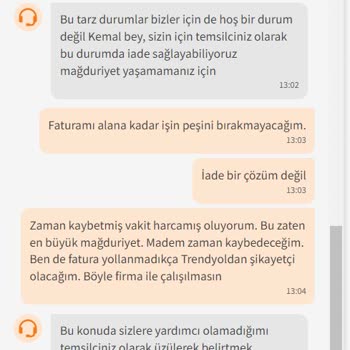 Trendyol & Uygun Global Kurumsal Fatura Problemi