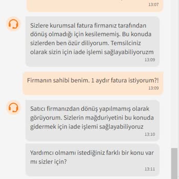 Trendyol & Uygun Global Kurumsal Fatura Problemi