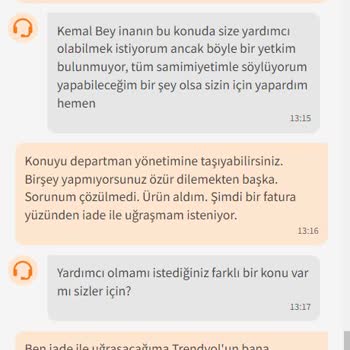 Trendyol & Uygun Global Kurumsal Fatura Problemi