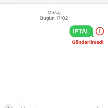 Vodafone Yanımda Uygulaması Mesaj Sorunu