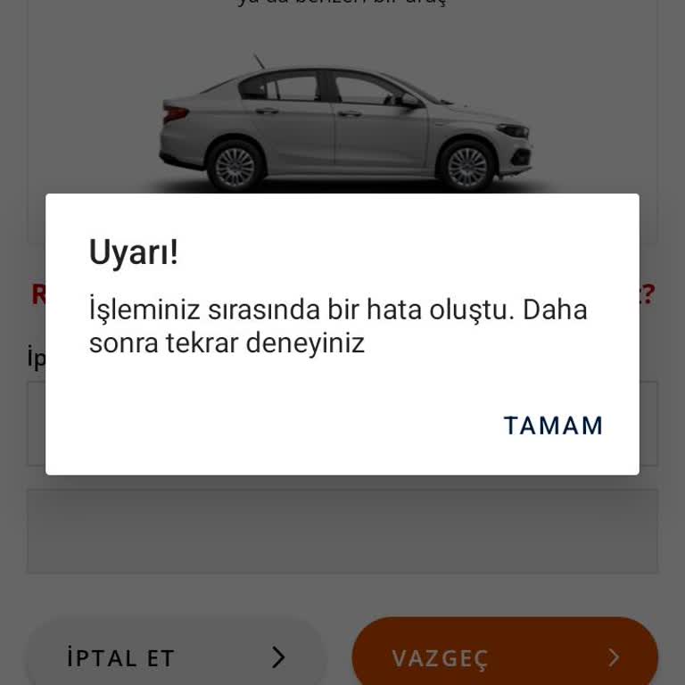 Budget (budget.com.tr) Hafta Sonu Araç İptalinde Büyük Sorun Ve Mağduriyet!