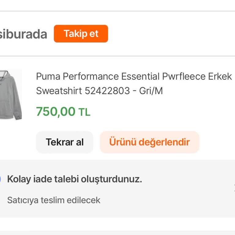 Hepsiburada Para İadesi Yok