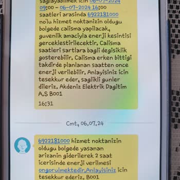 Akdeniz Elektrik Dağıtım Enerji Ve Tabii Kaynaklar Bakanlığına