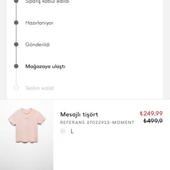 Mango Marmara Park Mağaza Teslimatlı Siparişimi Teslim Alamıyorum