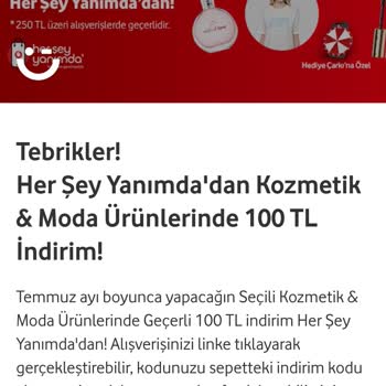 Vodafone Her Şey Yanımda İnsanları Yanlış Yönlendiriyor