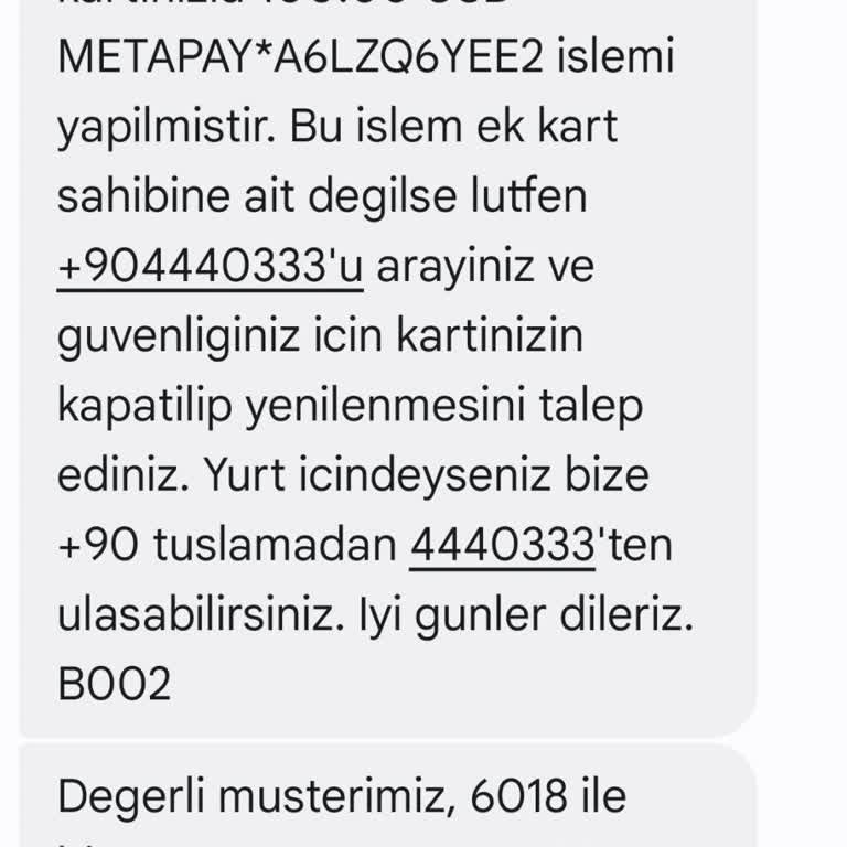 Meta Pay Ödeme İle İlgili İşlem İptali
