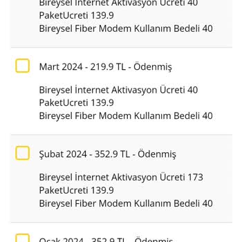 Millenicom İnternet Fatura Sorunu