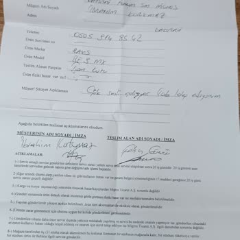 Migros Un Sattığı Raks Marka Fan Çok Gürültülü Çalışıyor