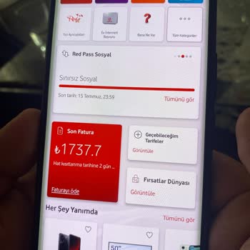 Vodafone Ek Paket Mağduriyeti