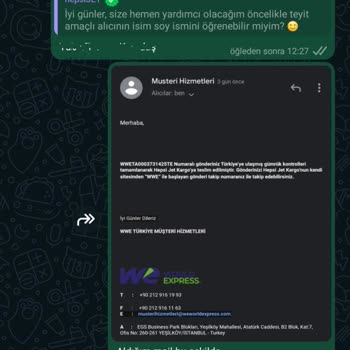 We World Express Ve World Express Kargom Kayıp!