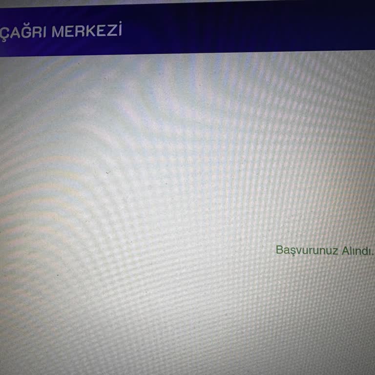 Çağrı Center T. C. No İle Bilgilere Ulaşma