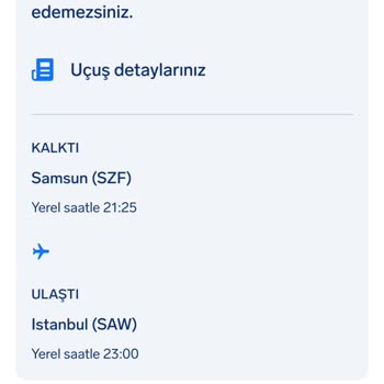 Ajet Uçuş Tazminat Talebi