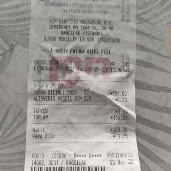 BİM Dondurulmuş Dilim Somon