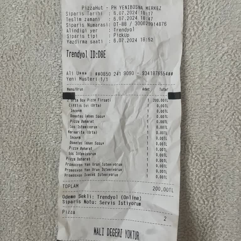 Pizza Hut Bu Kadar Da Kötüsü Olamaz!