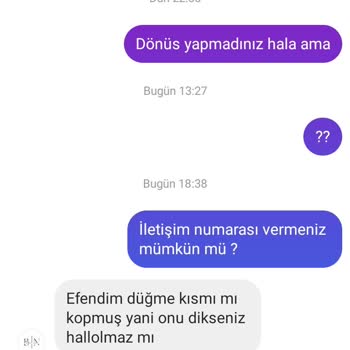 By Nurceli (Nur Sönmez) Kusurlu Ve Hatalı Ürün