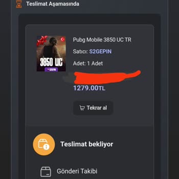 S2Gepin'den Aldığım Hizmette Büyük Hayal Kırıklığı!
