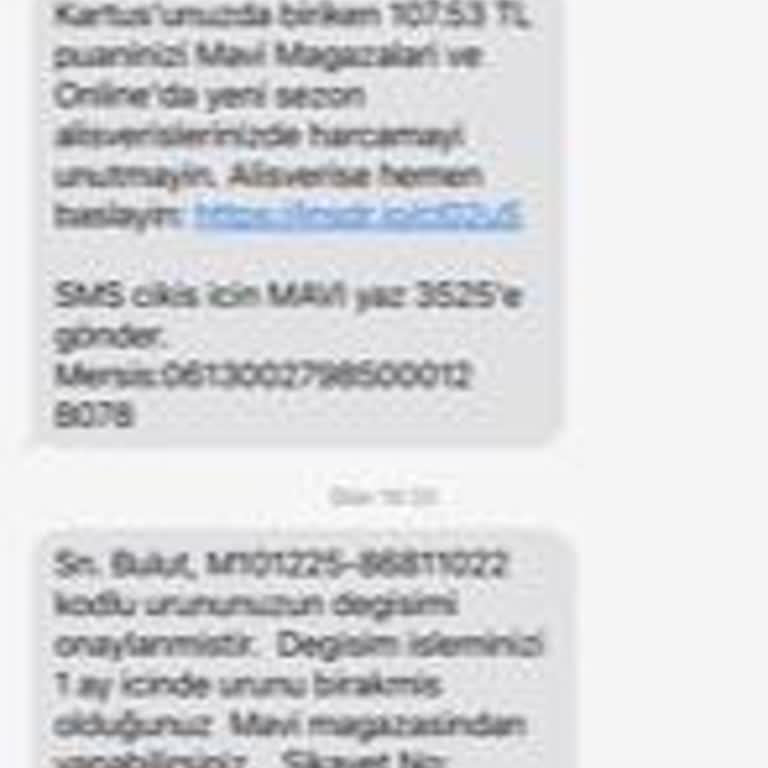 Mavi Mağazası Paramı İade Edin