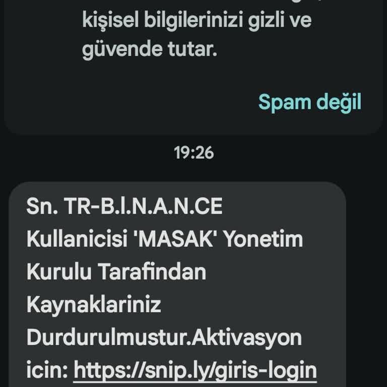 Gezegenyay (SMS) Yanıltma Amaçlı Gönderilen Mesajlar!