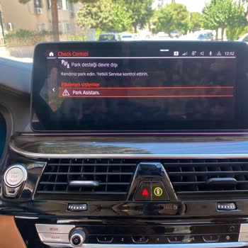 BMW Park Desteği Devre Dışı Uyarısı