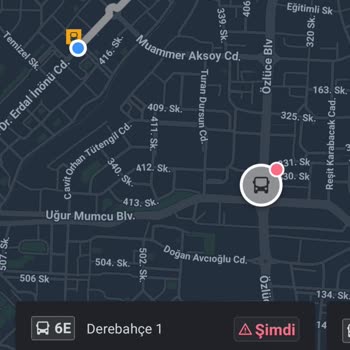 BURULAŞ 6E Otobüsünün Kafasına Göre Güzergahı Dışına Çıkarak Durağa Gelmedi