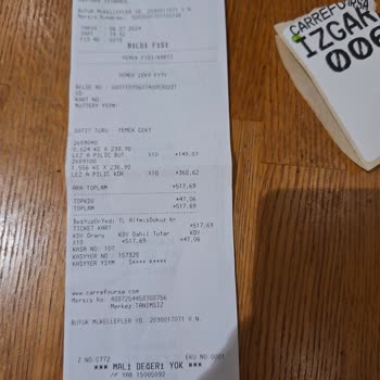 Maltepe Merkez Carrefoursa Alışveriş Merkezi Carrefour Fazla Fazla Alınan Fiyat Farkları